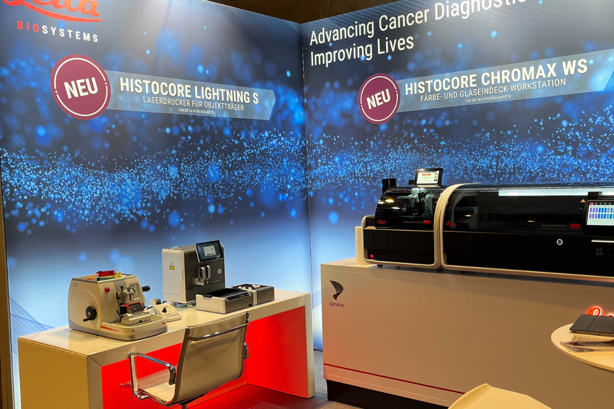 Leica Biosystems Messestand 1