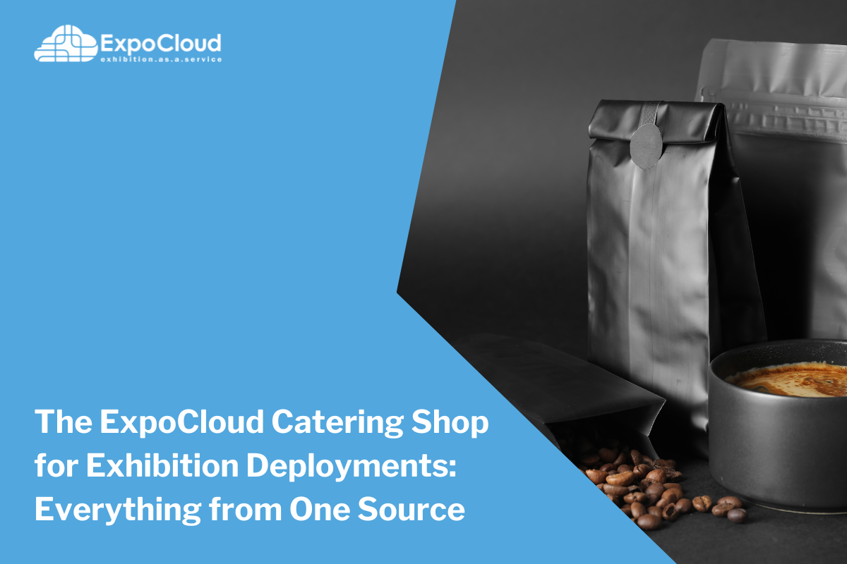 The ExpoCloud Catering Shop for Exhibition Deployments: Everything from One Source