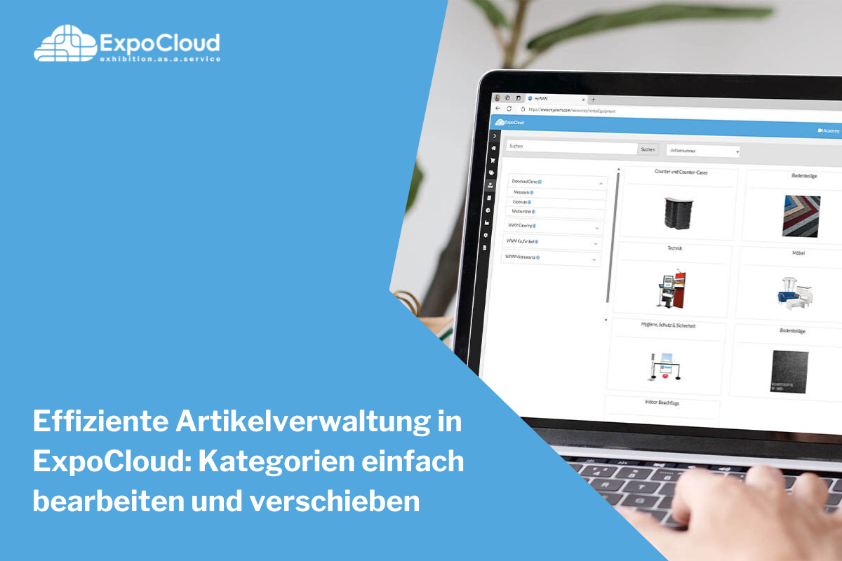 Effiziente Artikelverwaltung in ExpoCloud: Kategorien einfach bearbeiten und verschieben